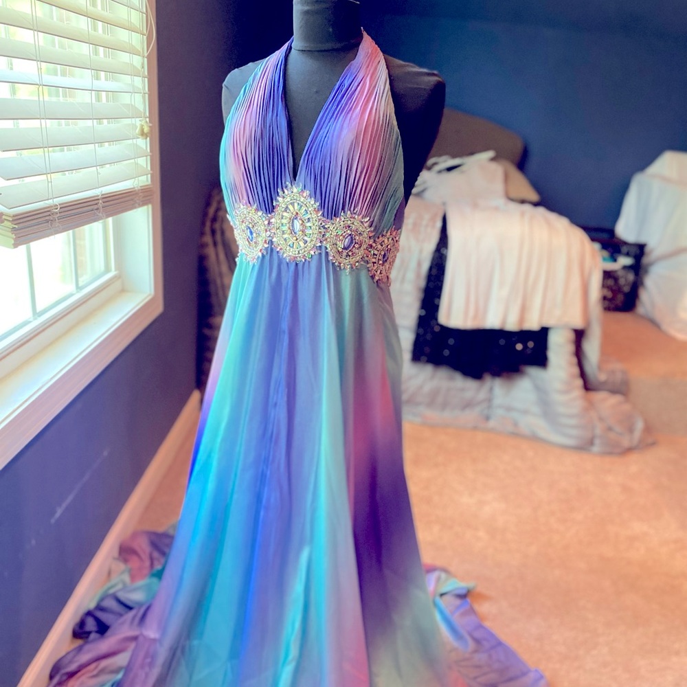 Psychedelic Prom Dress
